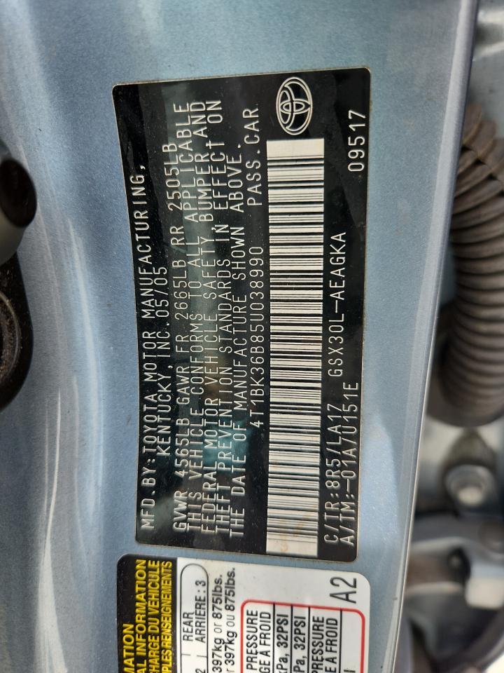 2005 TOYOTA Avalon