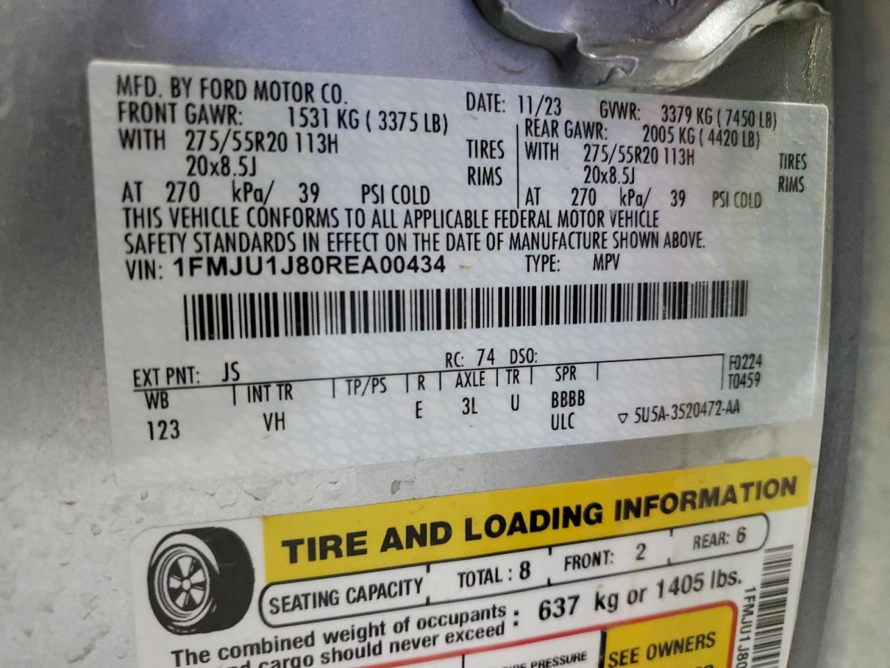 2024 FORD Expedition