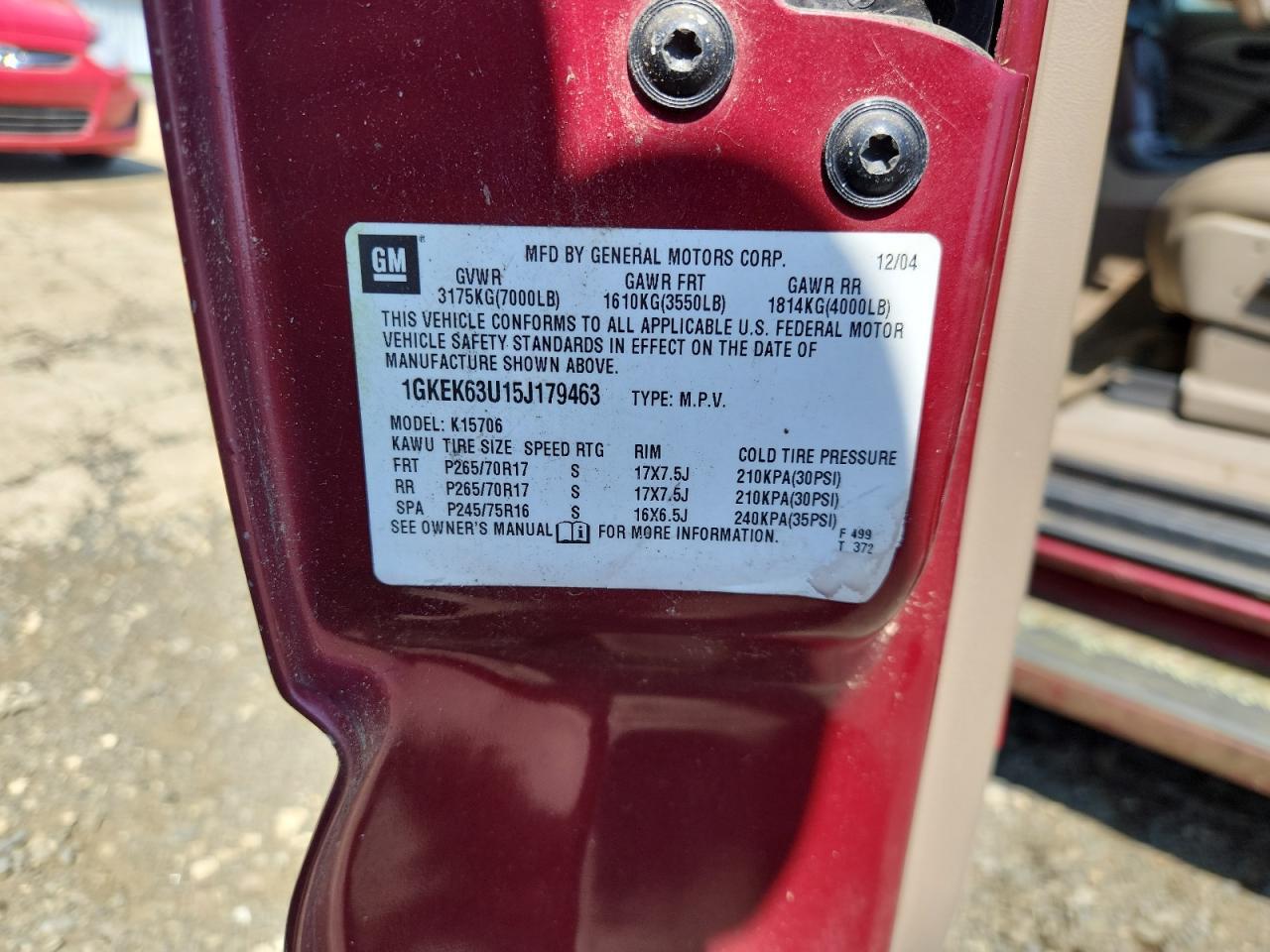 2005 GMC Yukon