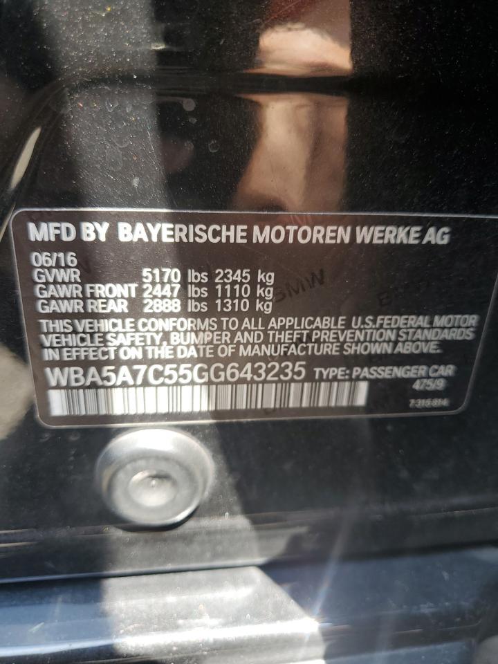2016 BMW 5 series