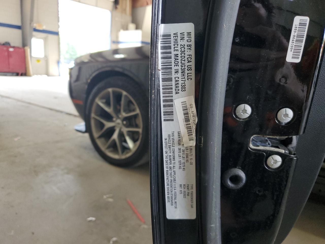 2022 DODGE Challenger