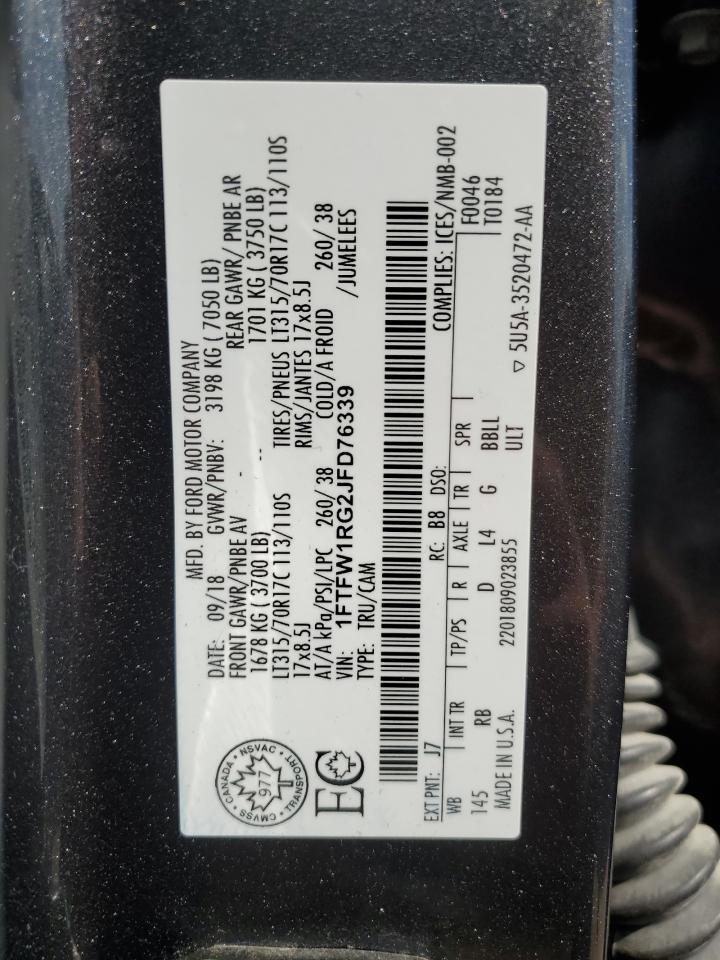 2018 FORD F-150