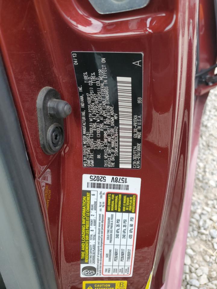 2013 TOYOTA SIENNA