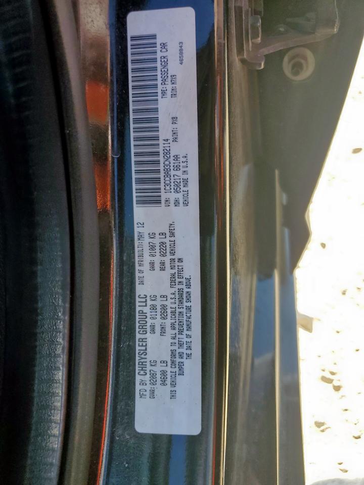 2012 CHRYSLER 200