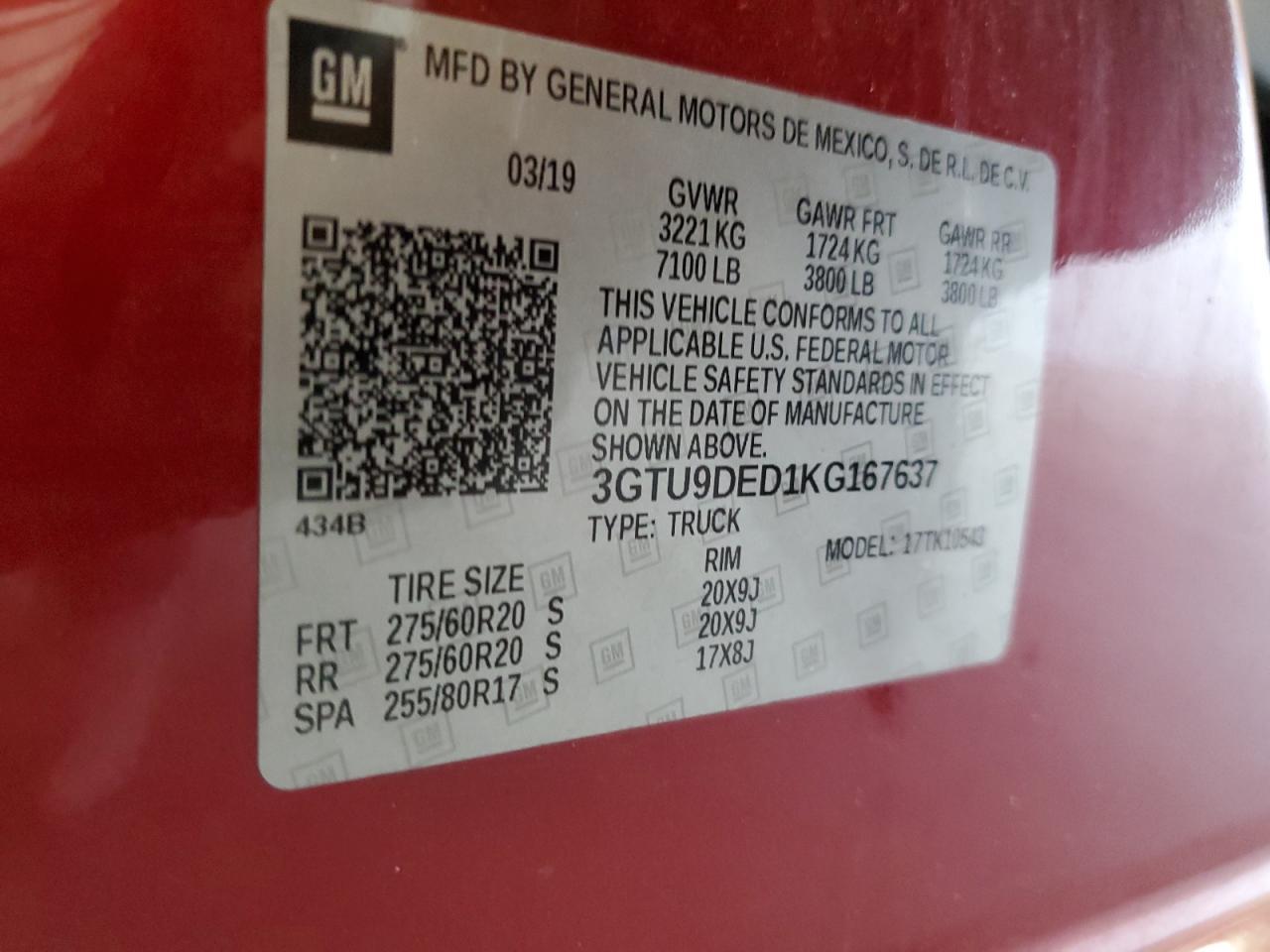 2019 GMC Sierra