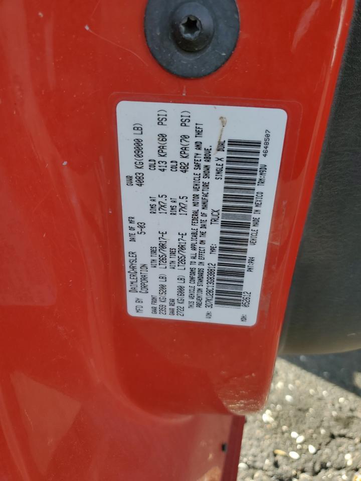 2003 DODGE Ram 2500