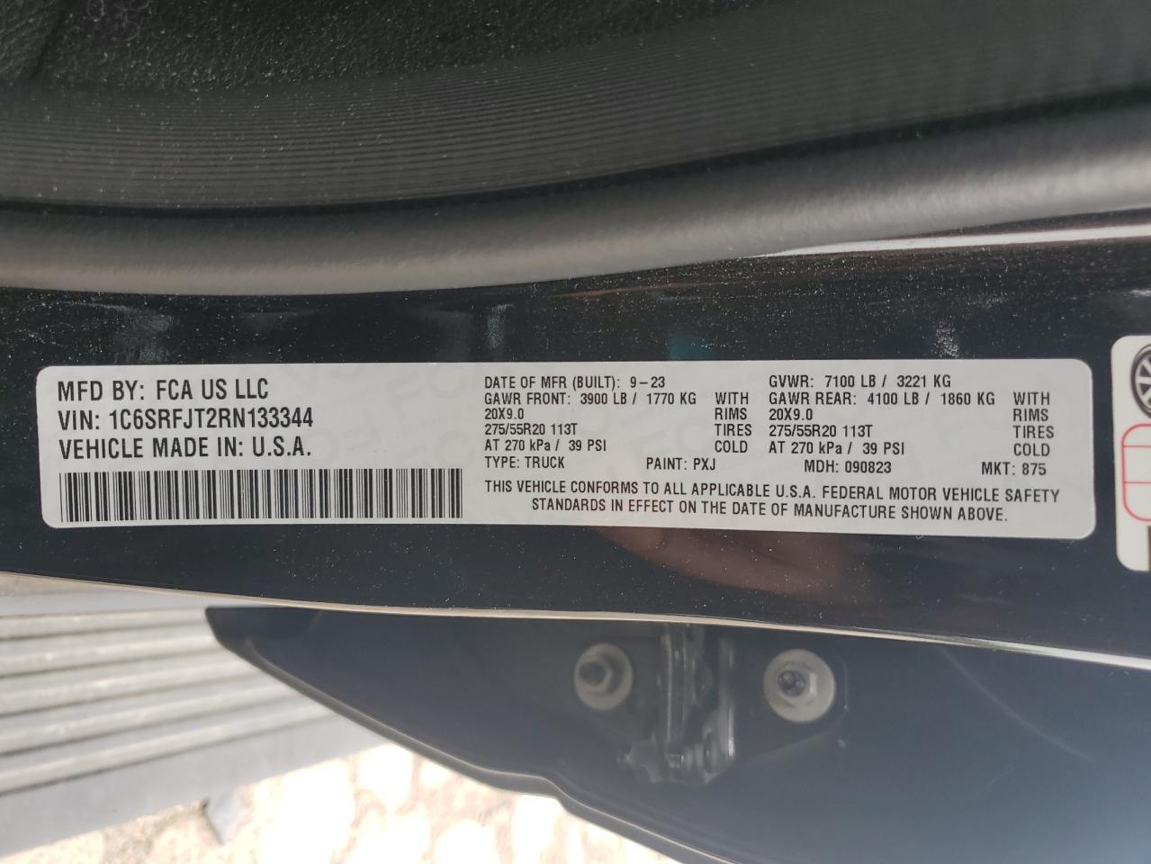 2024 RAM 1500