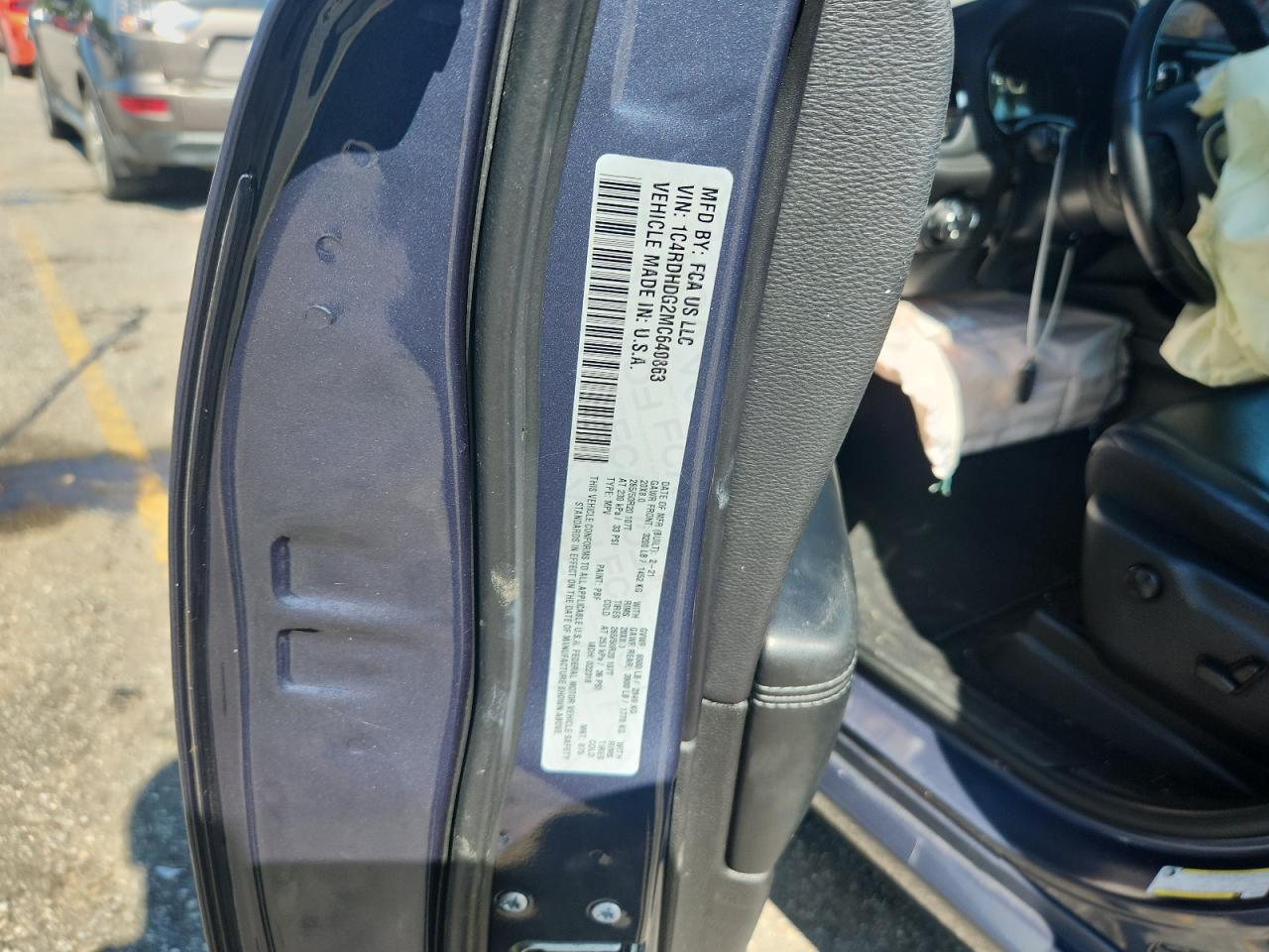 2021 DODGE DURANGO