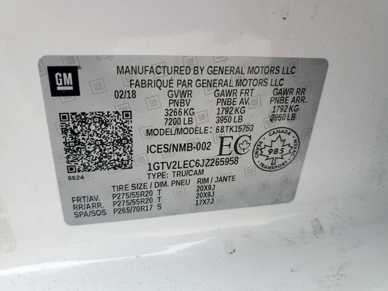 2018 GMC Sierra