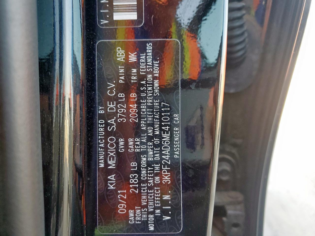 2021 KIA FORTE
