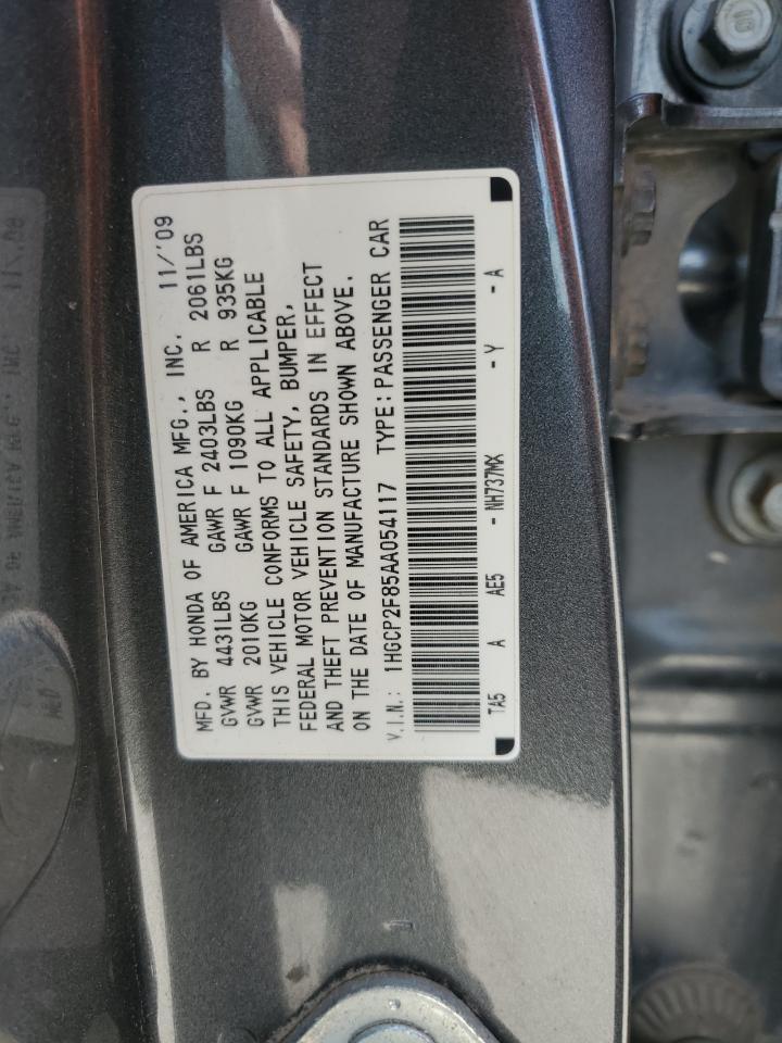 2010 HONDA ACCORD