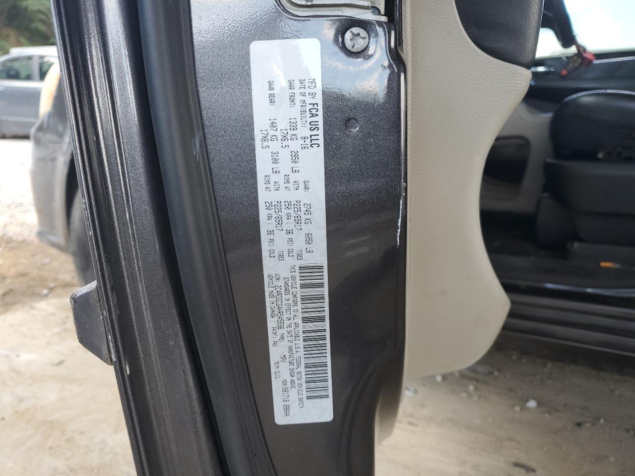 2017 DODGE GRAND CARAVAN