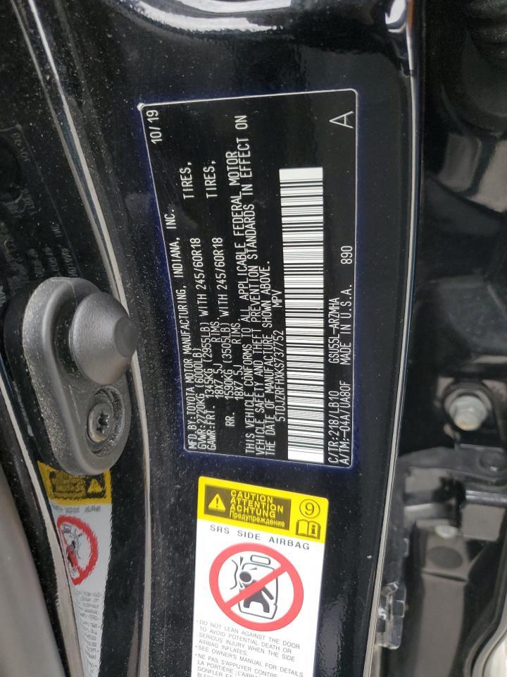 2019 TOYOTA HIGHLANDER