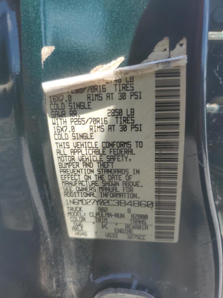 2002 NISSAN Frontier