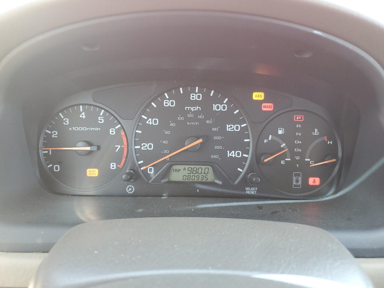2002 HONDA ACCORD