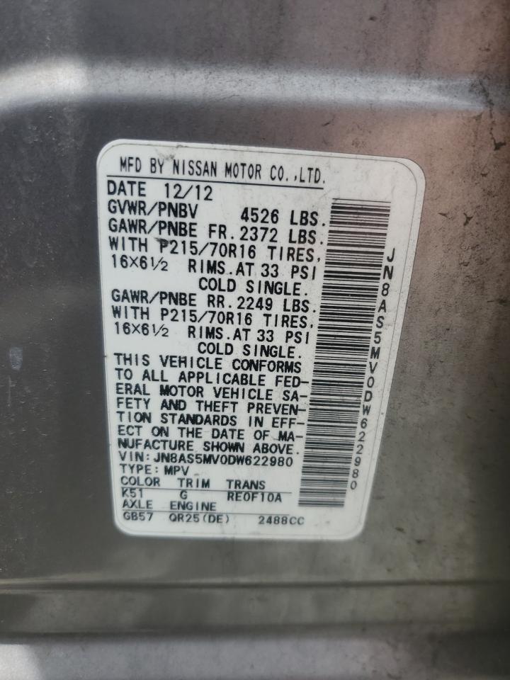 2013 NISSAN ROGUE