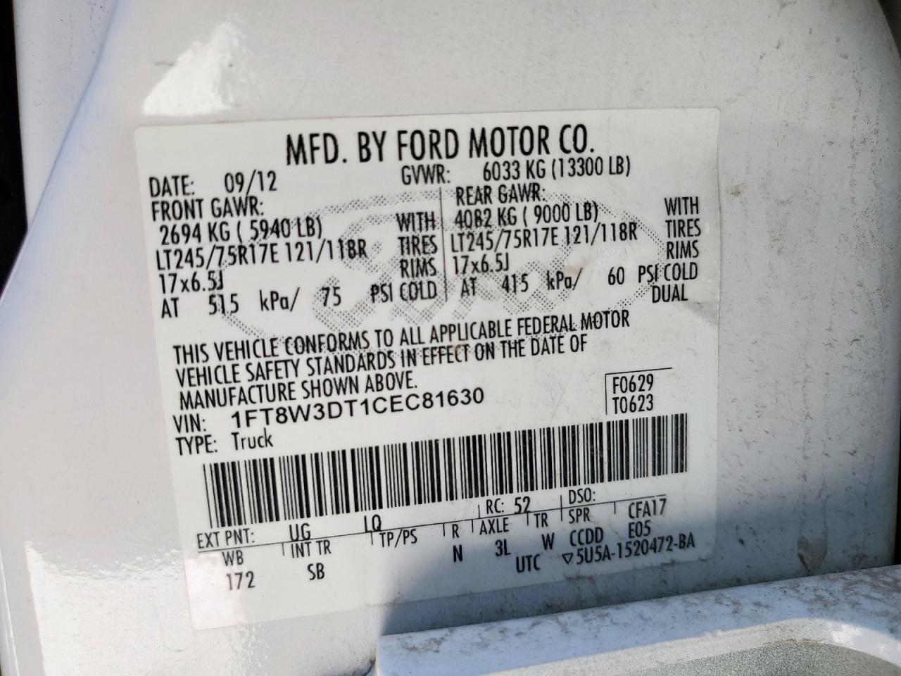2012 FORD F-350