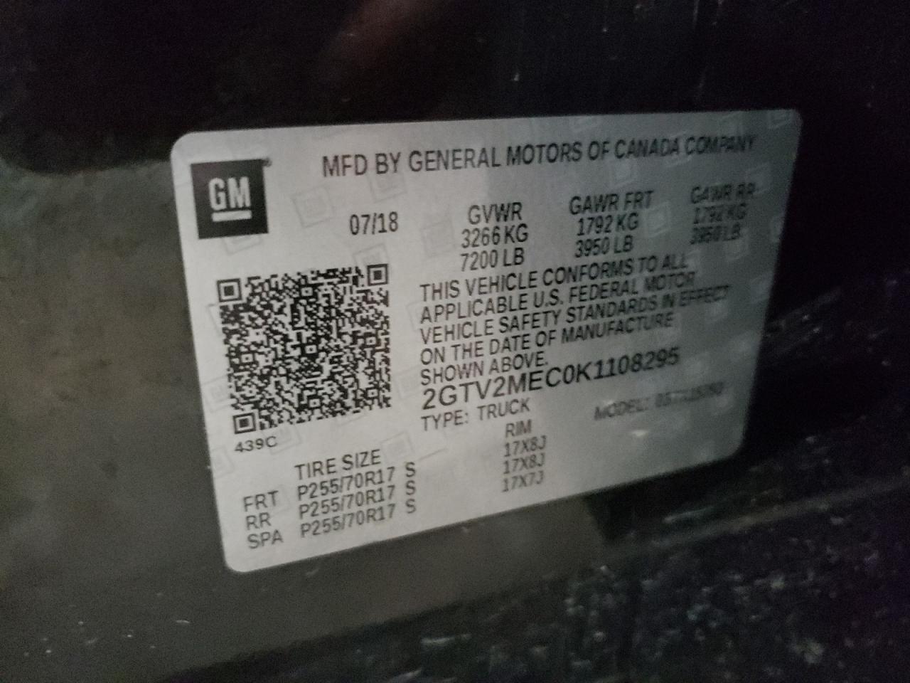 2019 GMC Sierra