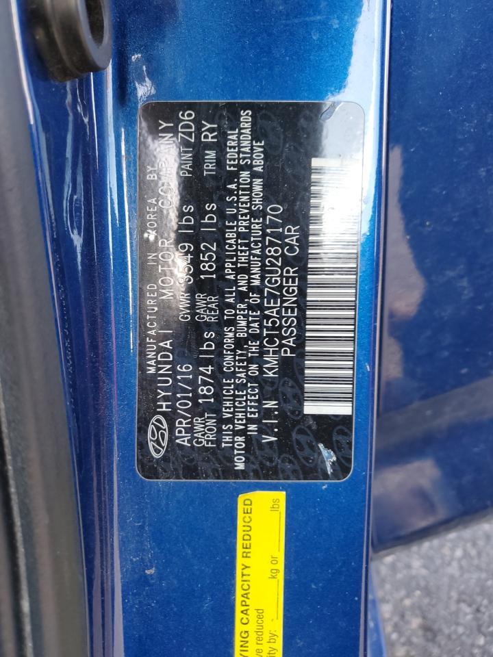 2016 HYUNDAI ACCENT