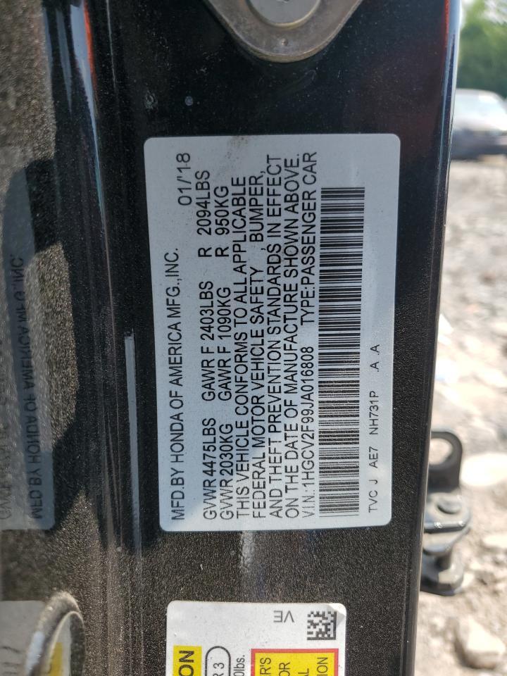 2018 HONDA ACCORD