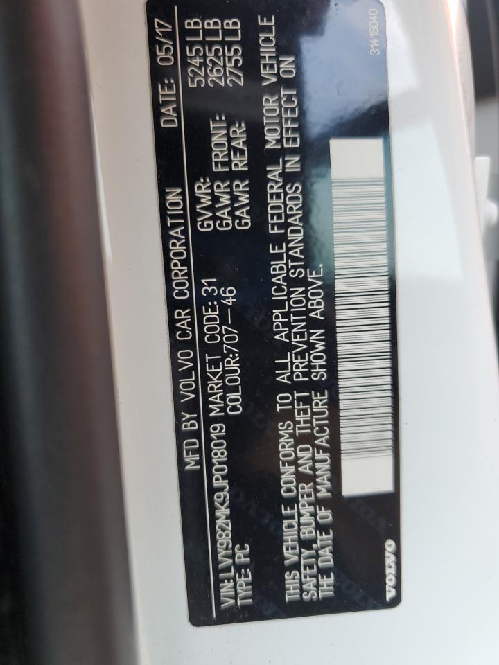 2018 VOLVO S90