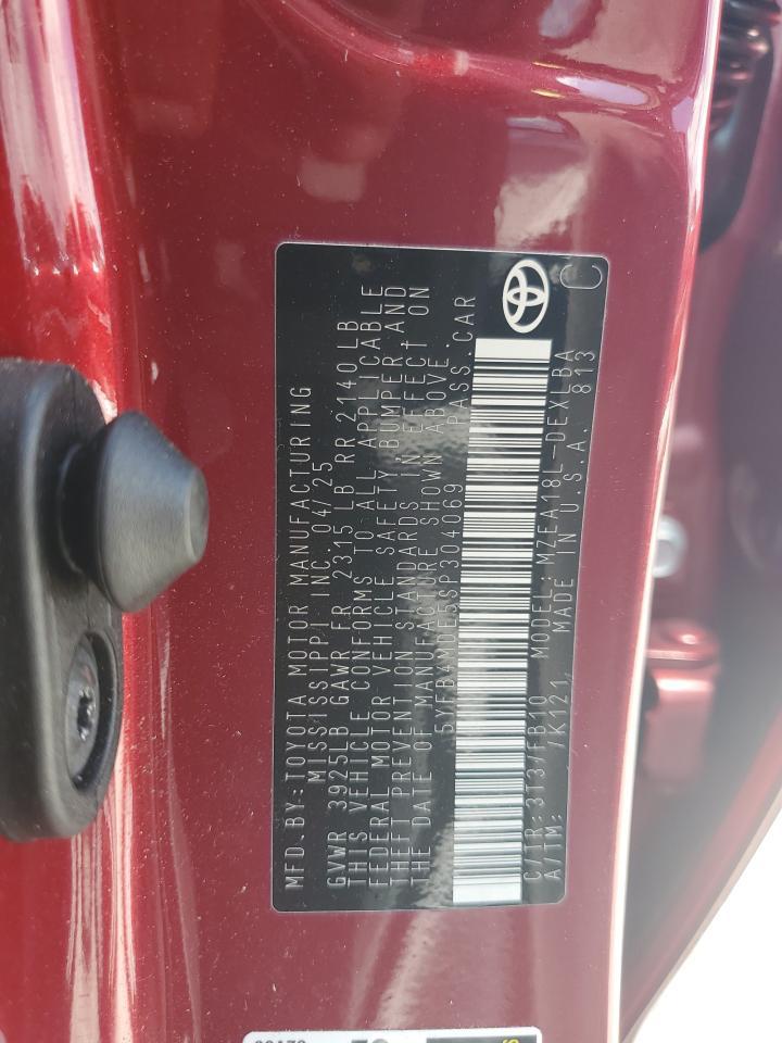 2025 TOYOTA COROLLA