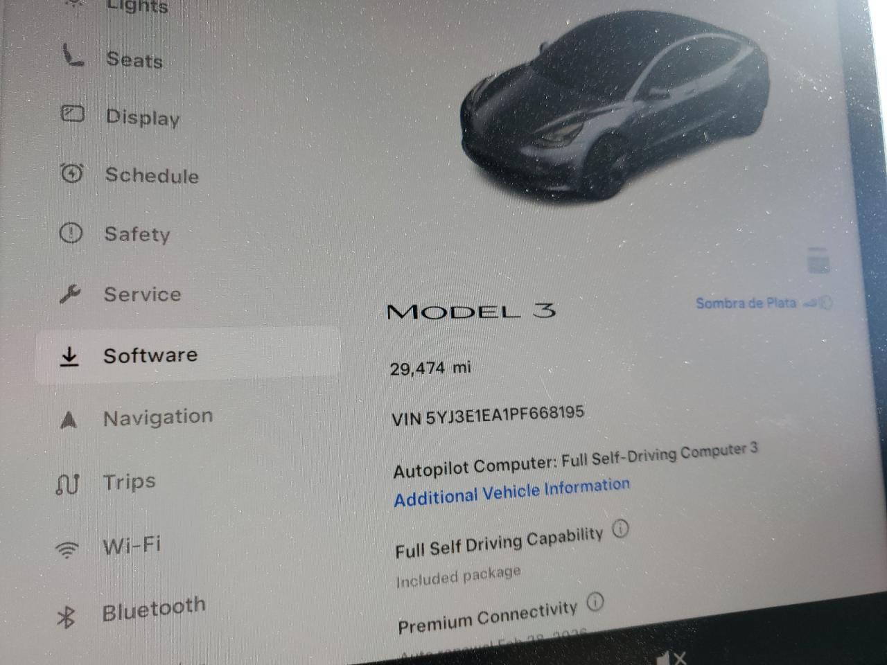 2023 TESLA MODEL 3