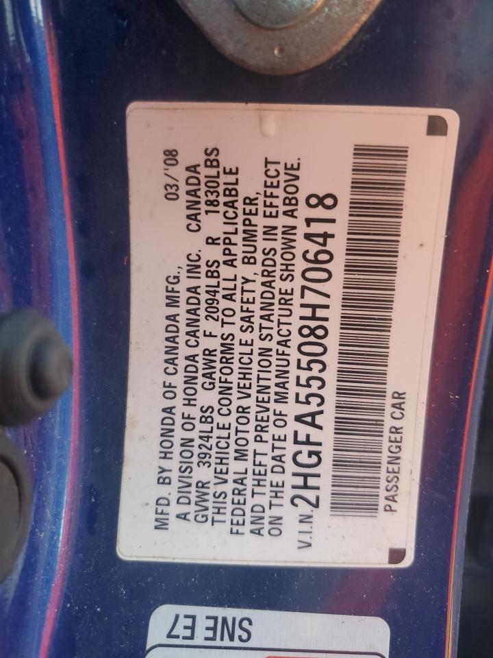 2008 HONDA CIVIC
