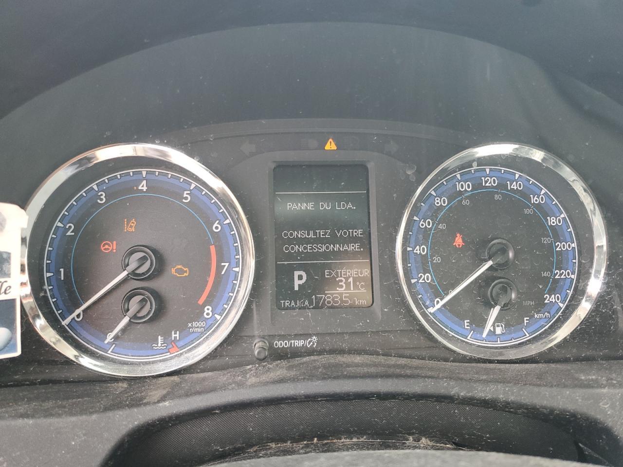 2019 TOYOTA COROLLA