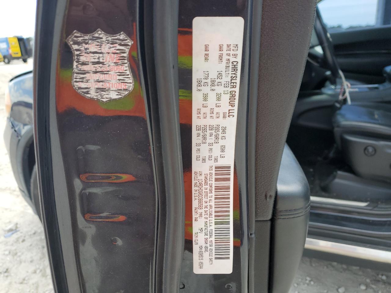 2013 DODGE DURANGO