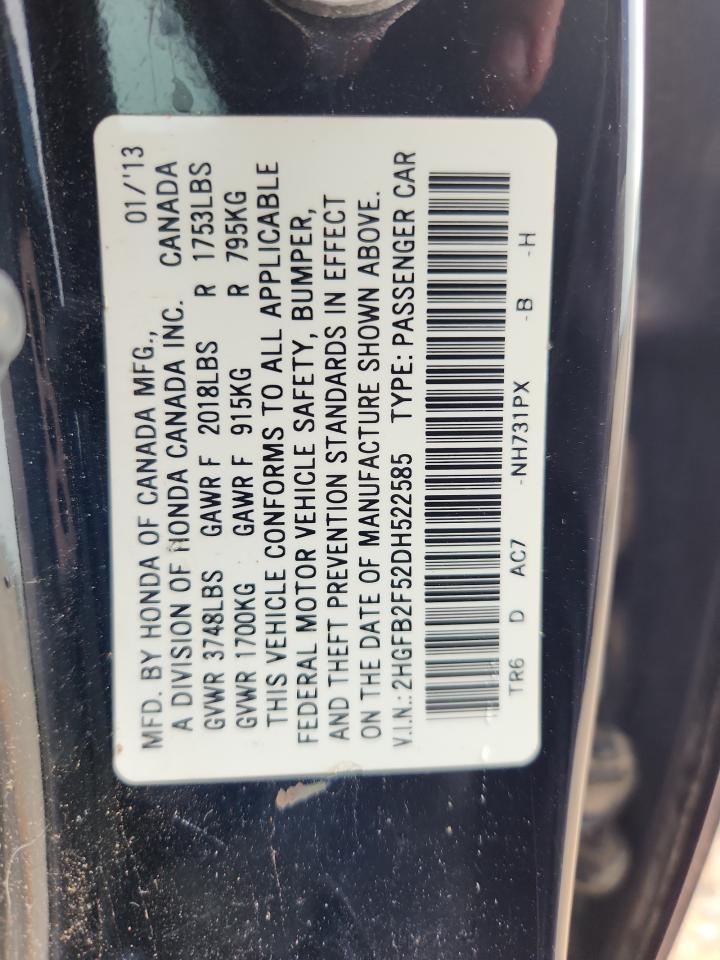 2013 HONDA CIVIC