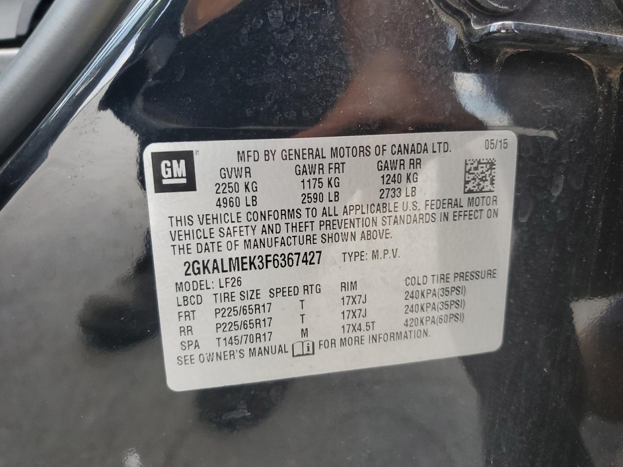 2015 GMC Terrain