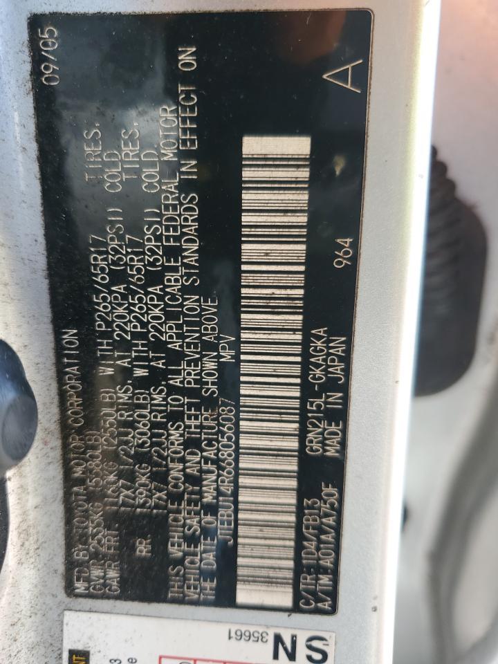 2006 TOYOTA 4Runner