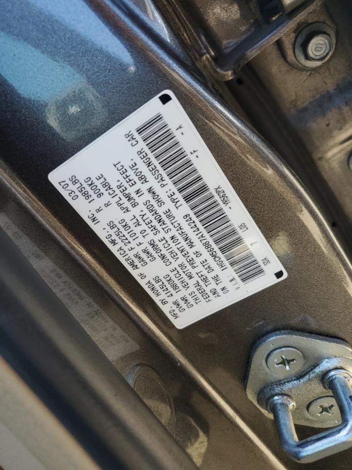 2007 HONDA ACCORD