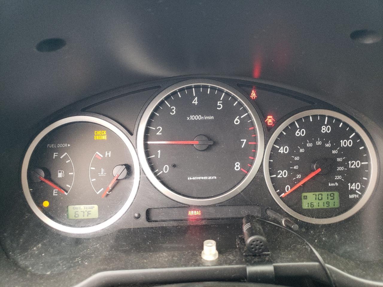2007 SUBARU IMPREZA