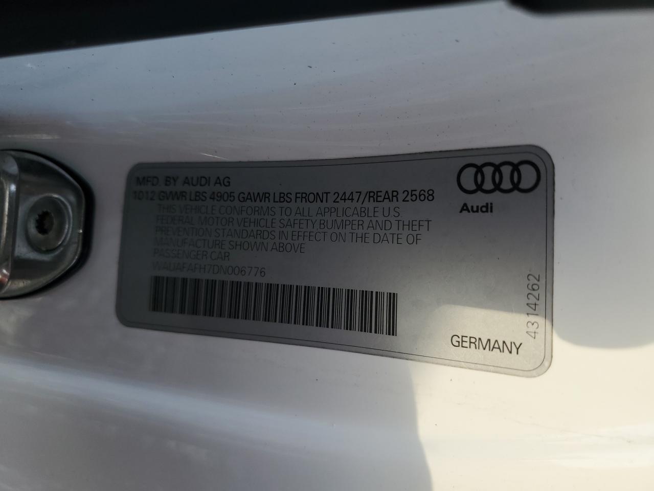 2013 AUDI A5