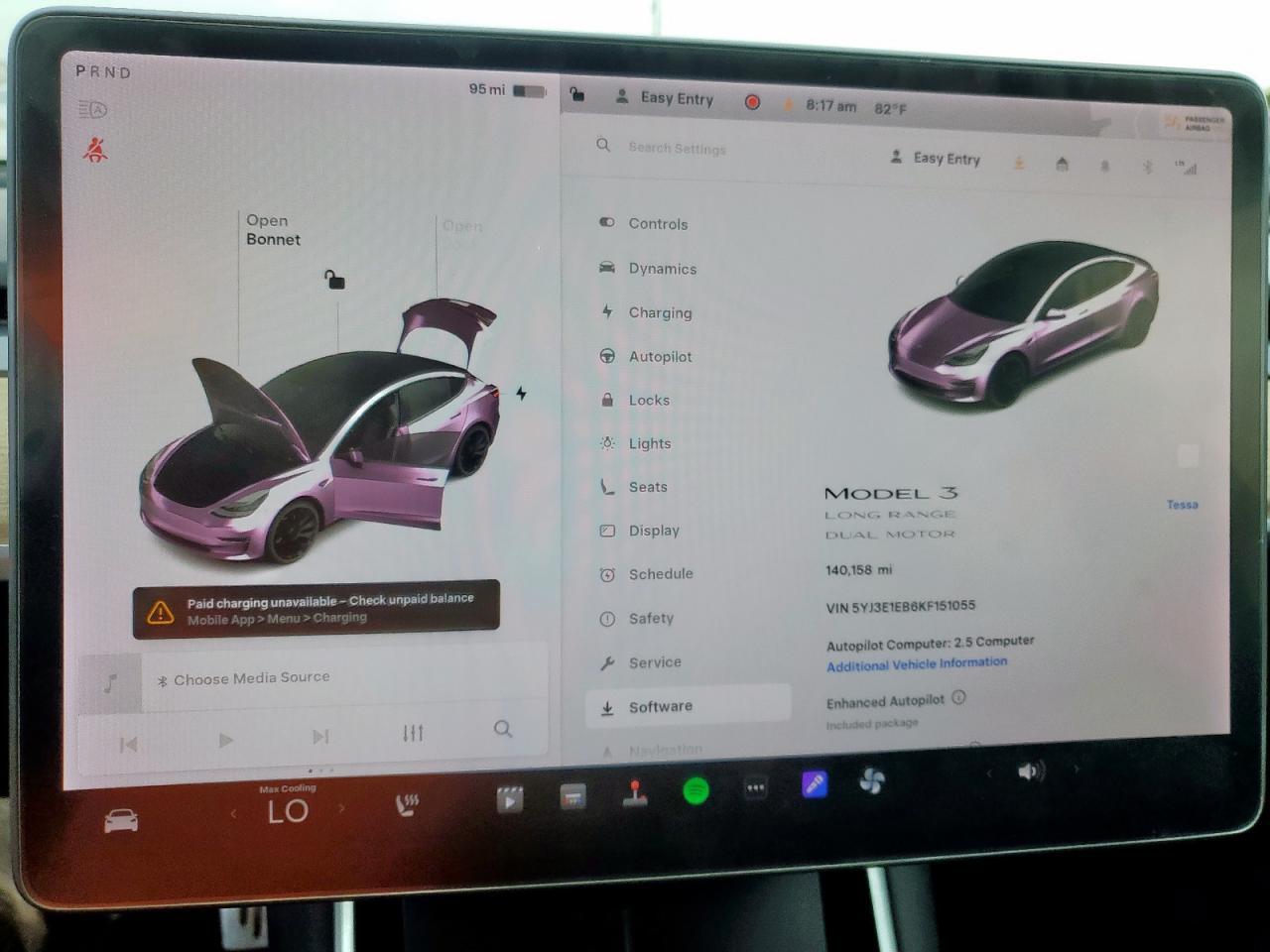 2019 TESLA MODEL 3