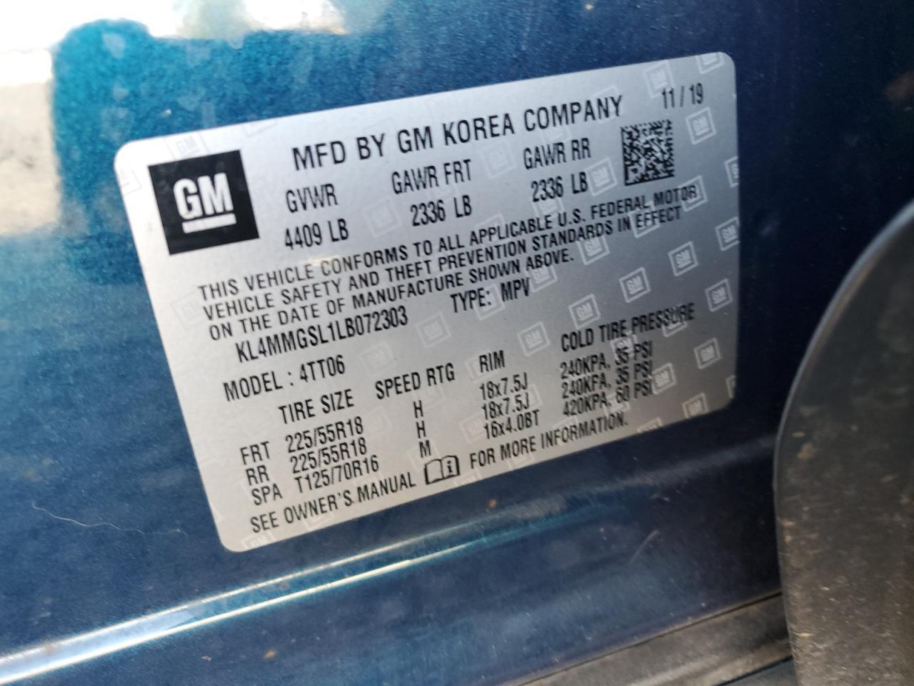 2020 BUICK Encore GX