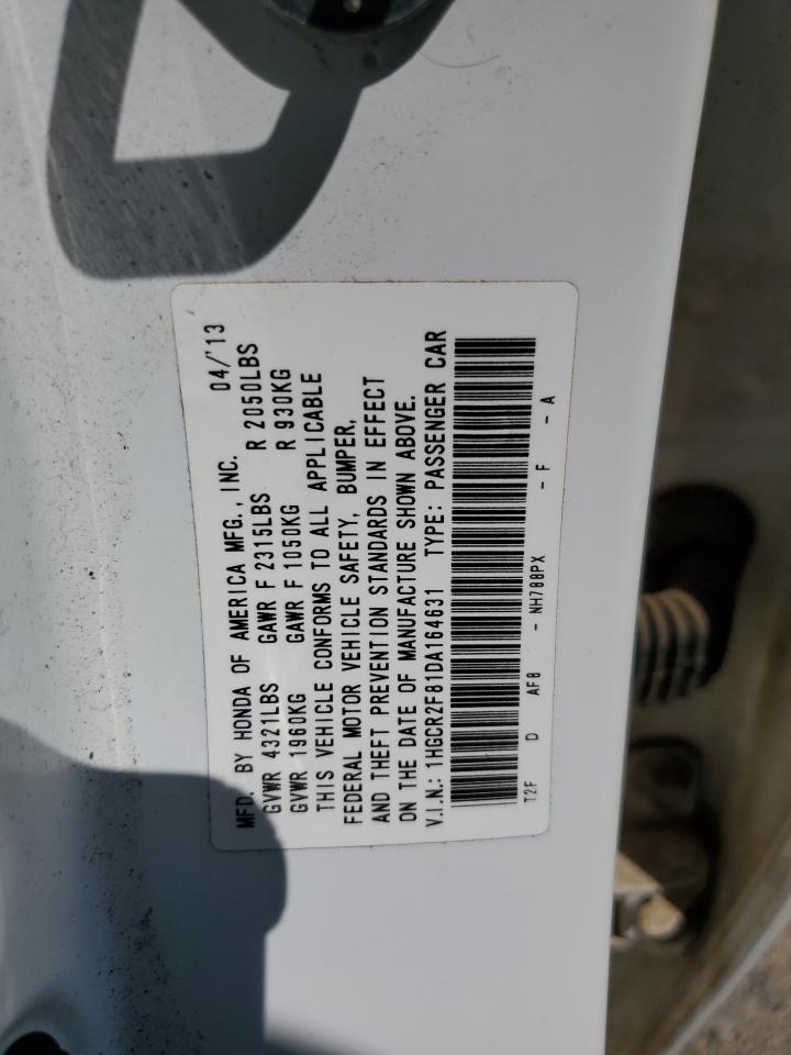 2013 HONDA ACCORD