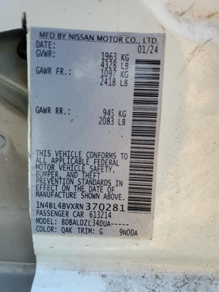 2024 NISSAN ALTIMA