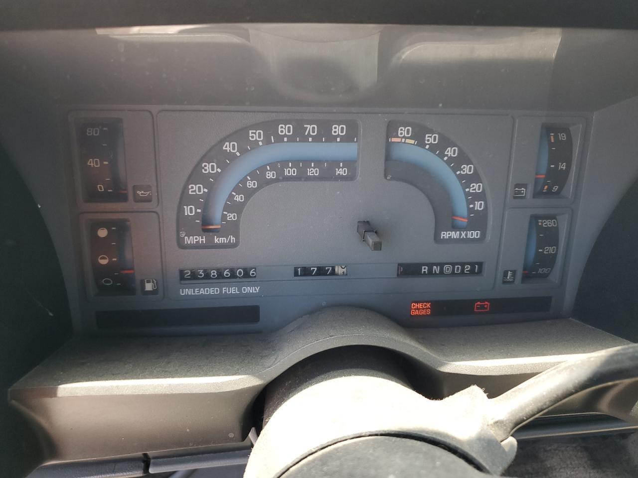 1986 CHEVROLET BLAZER
