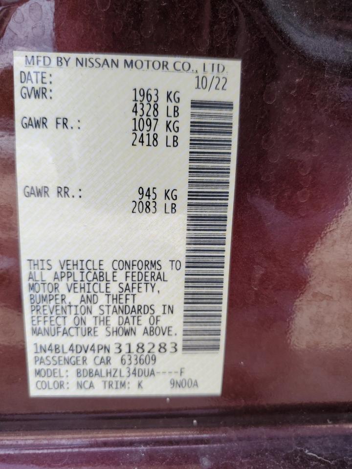 2023 NISSAN ALTIMA