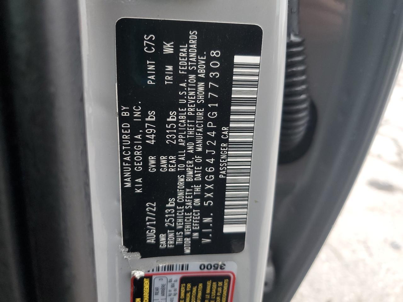 2023 KIA K5