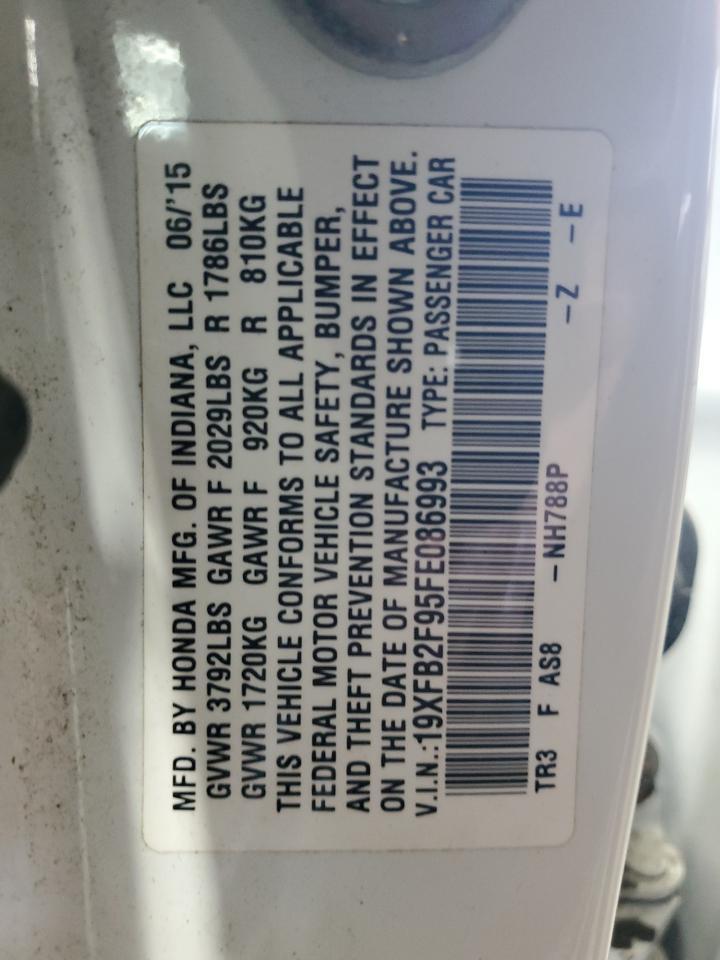 2015 HONDA CIVIC