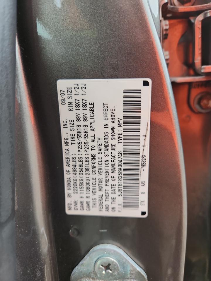 2008 ACURA RDX