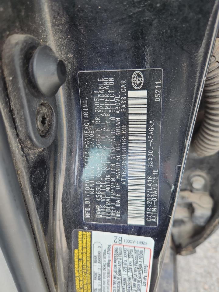 2006 TOYOTA Avalon