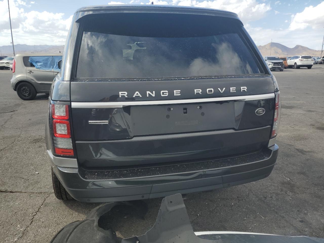 2016 LAND ROVER RANGE ROVER