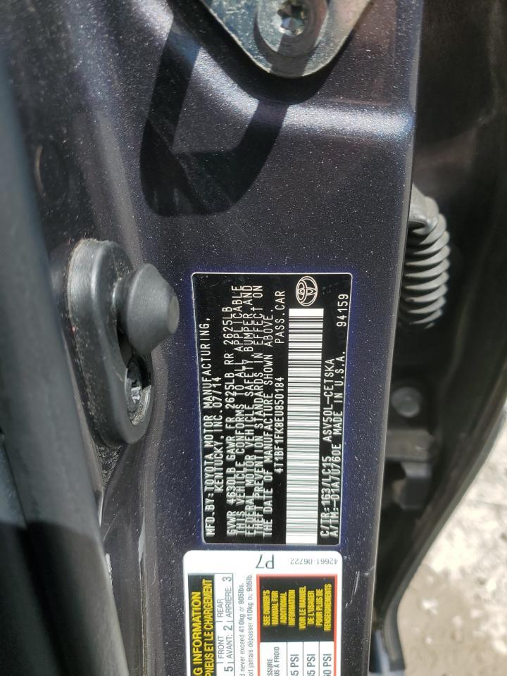 2014 TOYOTA CAMRY