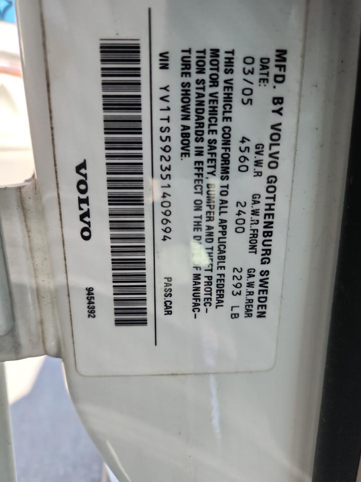 2005 VOLVO S80