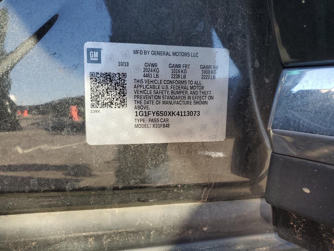 2019 CHEVROLET Bolt EV
